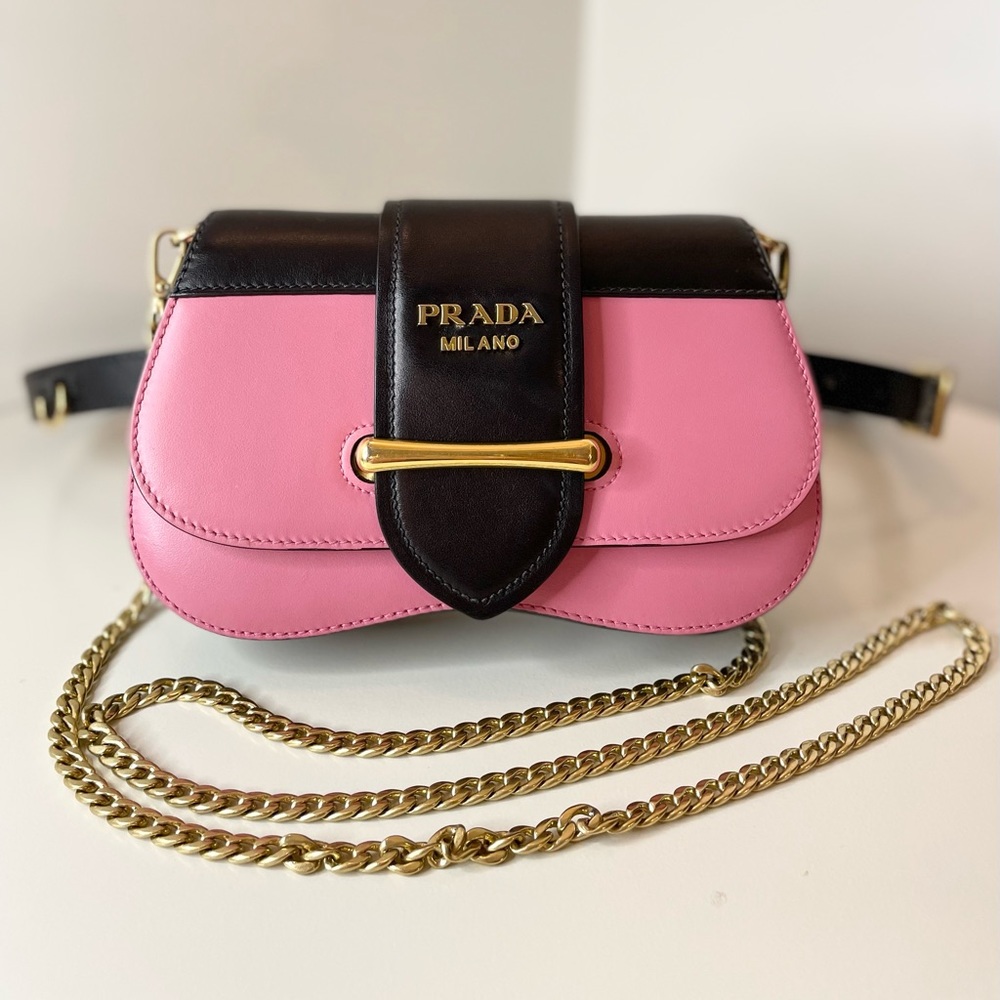 ❌Sold❌ Authentic Prada Sidonie Leather Belt Bag
